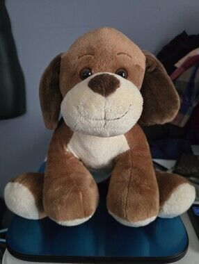 Retired 2010 Velvet Hugs Build A Bear Puppy Dog-Hypoallergenic-BAB Plush Teddy